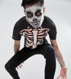 Ssdd Halloween Skeleton Dress Up Set - Black