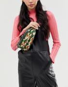 Monki Zip Belt Bag In Camo Print - Multi