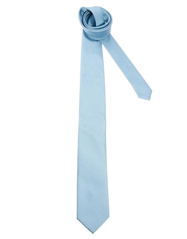 Asos Tie In Blue
