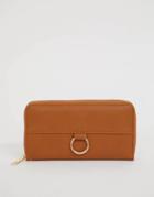 Yoki Zip Around Ladies' Wallet-tan