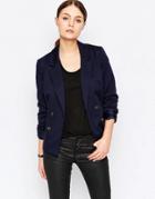 New Look Tailored Blazer - Navy