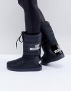 Love Moschino Logo Snow Boots - Black