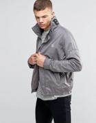 Bench Funnel Neck Jacket In Gray - Gray