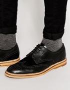 Kurt Geiger Mansel Derby Brogue Shoes - Black