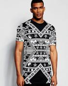 Jaded London Symbol T-shirt - Black