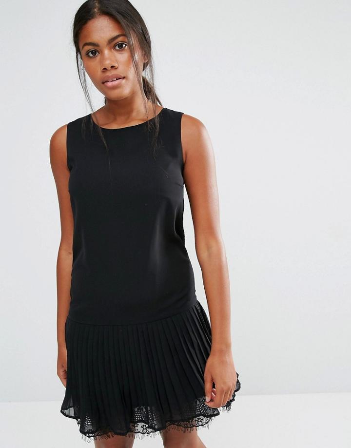 Y.a.s Pleady Dress - Black