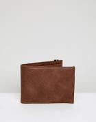 New Look Wallet With Striped Elasticated Strap In Tan - Tan