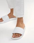 Slydes Chance White Logo Slides - White