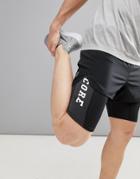 Jack & Jones Core Performance Multi Layer Running Short - Black
