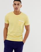 Selected Homme Pocket T-shirt-yellow