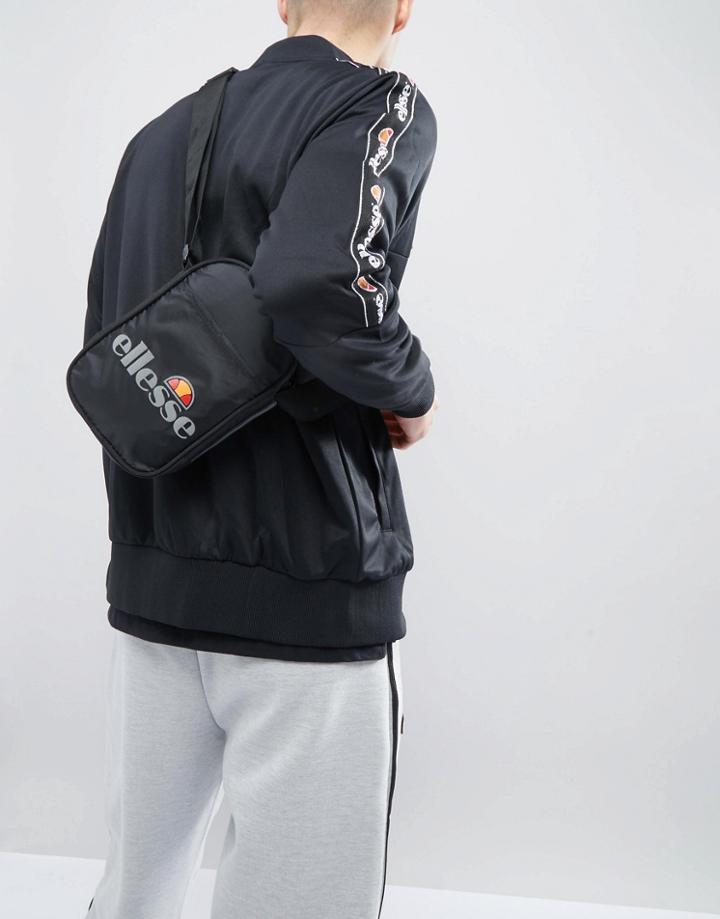 Ellesse Pozza Flight Bag In Black - Black