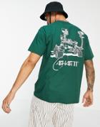 Carhartt Wip Orbit T-shirt In Green