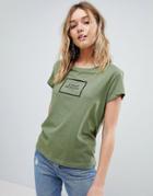 Cheap Monday Square Logo T-shirt - Green