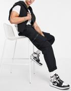 Topman Relaxed Track Pant Cargo In Black