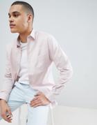 Selected Homme Slim Fit Smart Shirt - Pink
