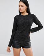 Pussycat London Sweater - Black
