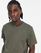 The North Face Zumu T-shirt In Khaki-green