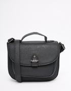 Yoki Fashion Satchel Bag - Black