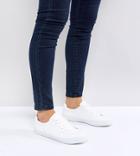 Asos Design Devlin Lace Up Sneakers - White
