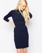 Pieces Turtleneck Dress