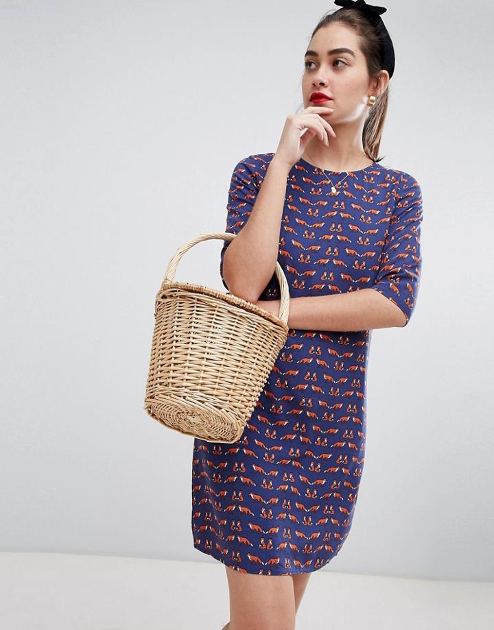 Sugarhill Boutique Alison Foxy Tunic Dress - Multi