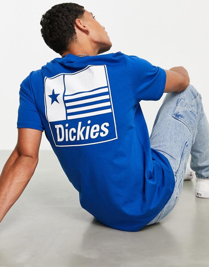Dickies Taylor Back Print T-shirt In Blue