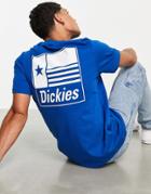 Dickies Taylor Back Print T-shirt In Blue