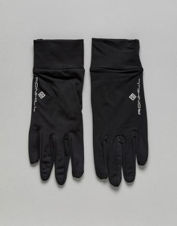 Ronhill Running Gloves In Black Rh-000873 - Black