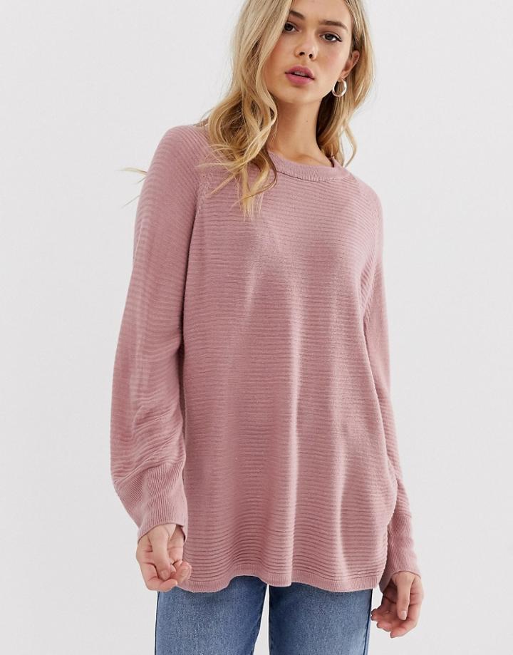 Jdy Mathison Loose Knit Sweater-purple
