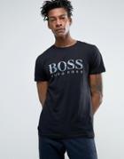 Boss Orange By Hugo Boss Logo T-shirt Regular Fit In Black - Black