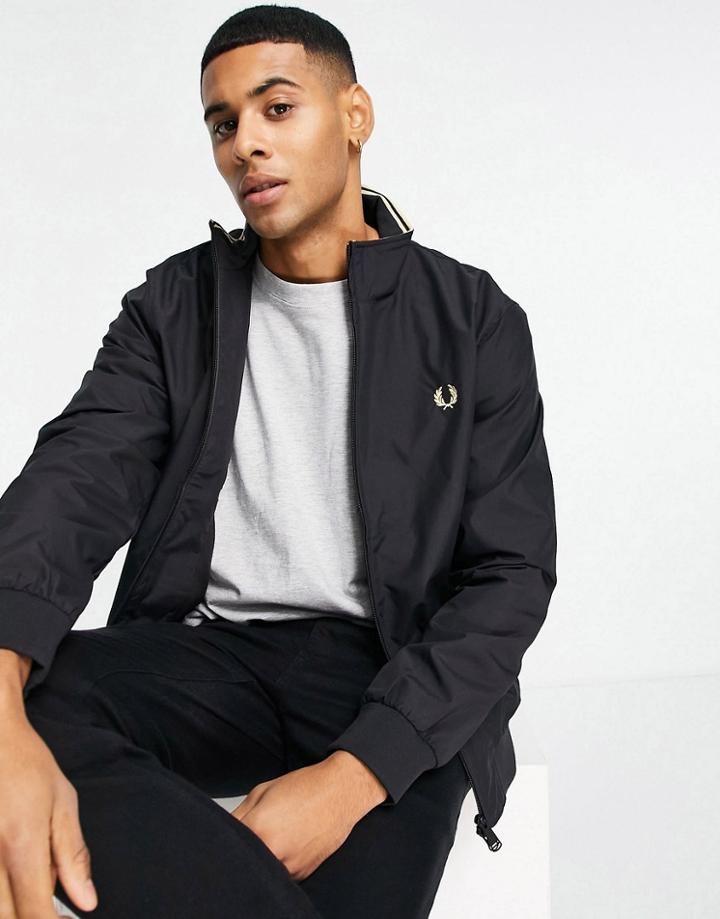 Fred Perry Brentham Jacket In Black