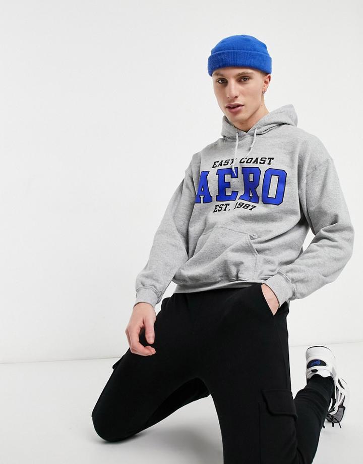 Aeropostale Aero East Coast Hoodie-grey