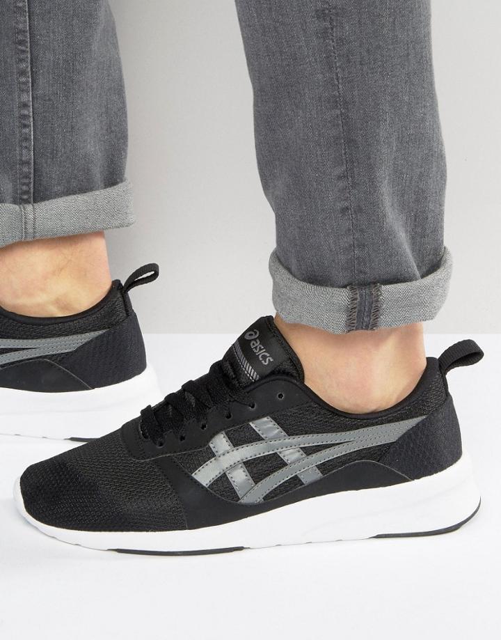 Asics Lyte Jogger Sneakers In Black H7g1n 9097 - Black