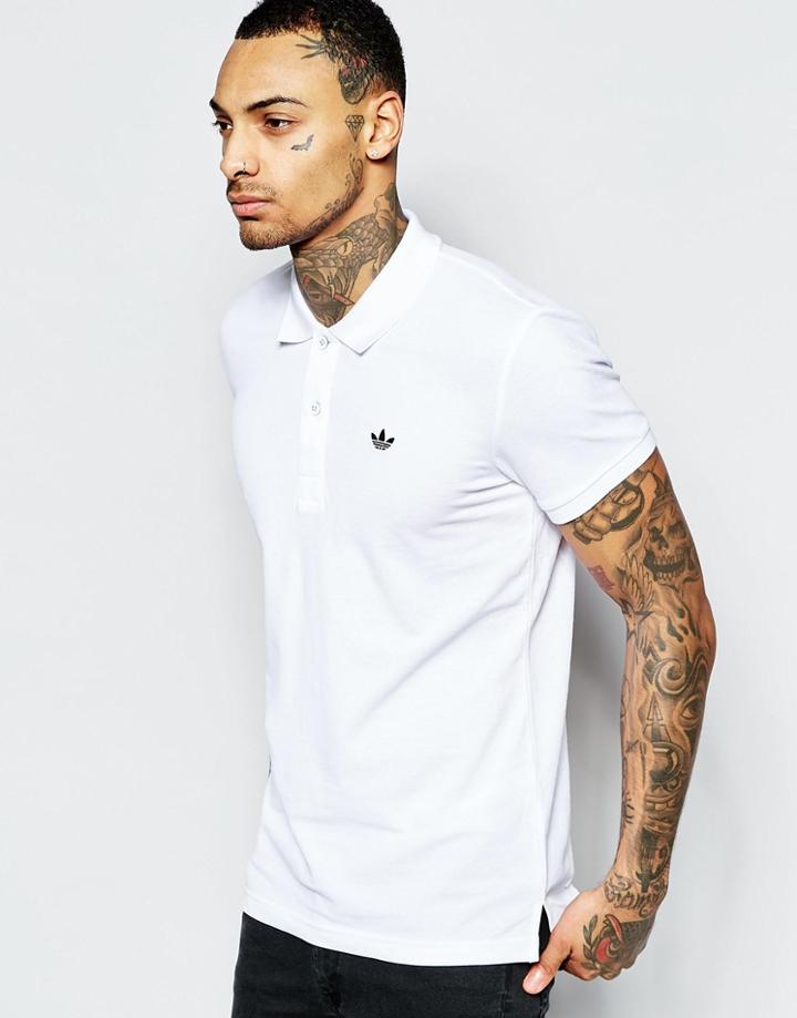 Adidas Originals Polo Shirt Ab8294 - White
