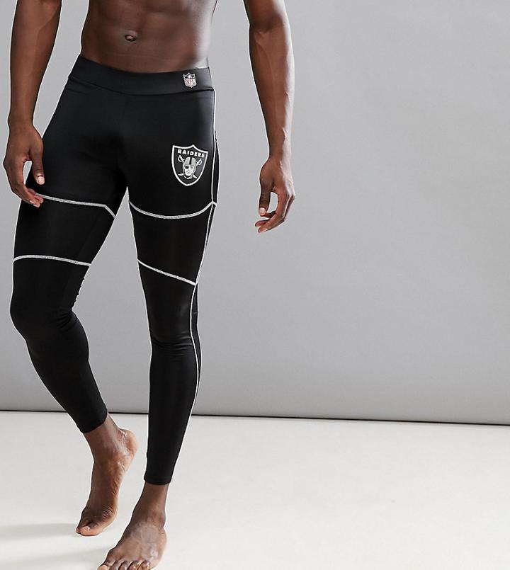 Majestic Sport Raiders Running Tights - Black
