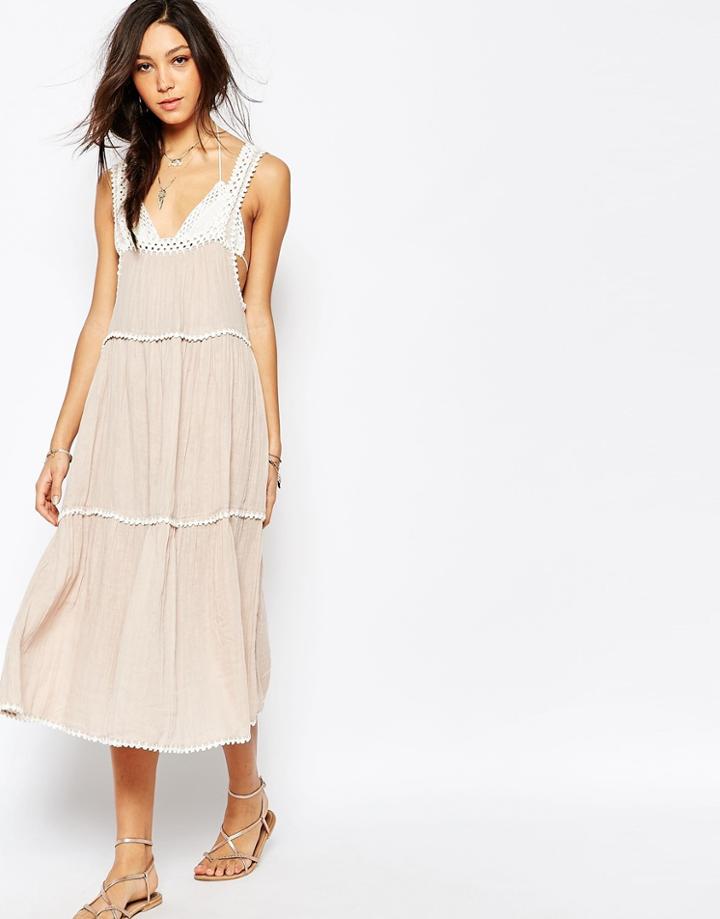 Somedays Lovin Field Of Dreams Beach Dress - Natural