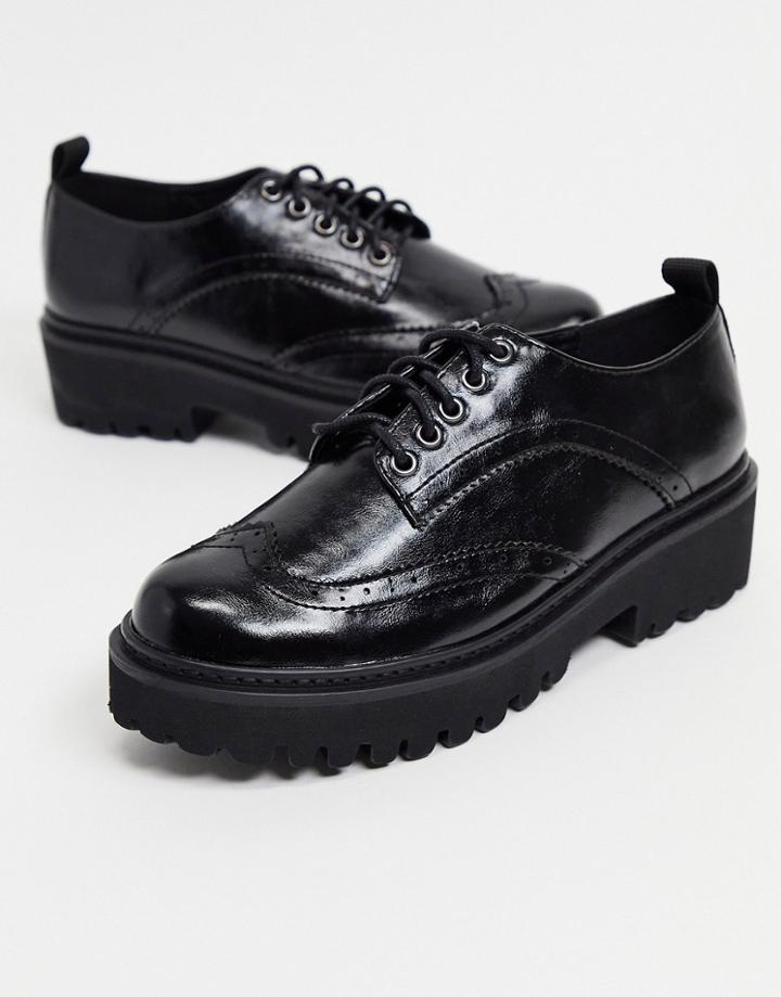 Raid Evon Chunky Brogues In Black