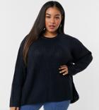 Only Curve Sweater In Navy