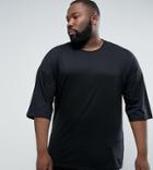 Asos Plus Oversized T-shirt - Black