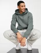 Jack & Jones Essentials Oversized Hoodie In Dark Gray