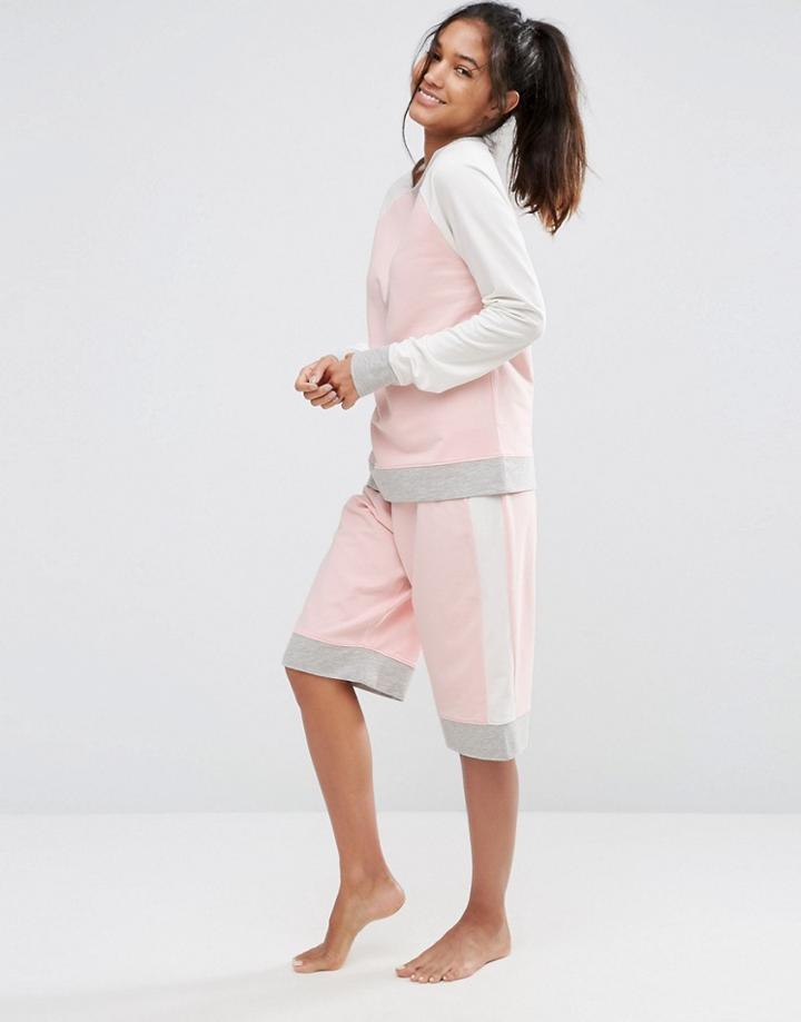 Asos Lounge Color Block Board Short - Multi