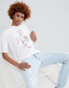 Antimatter T-shirt In White With Print - White