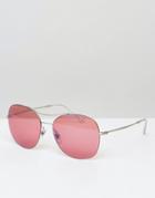 Gucci Aviator Sunglasses - Silver