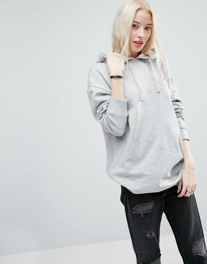 Asos Ultimate Oversized Pullover Hoodie - Gray