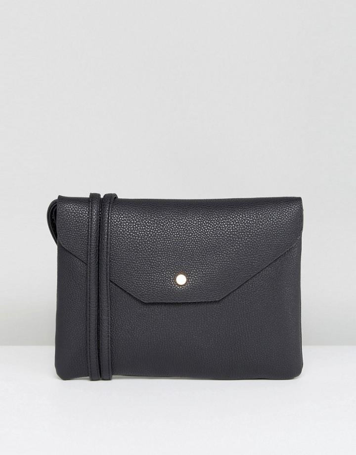New Look Minimal Cross Body Bag - Black