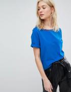 Vero Moda Sport Trim T-shirt - Blue