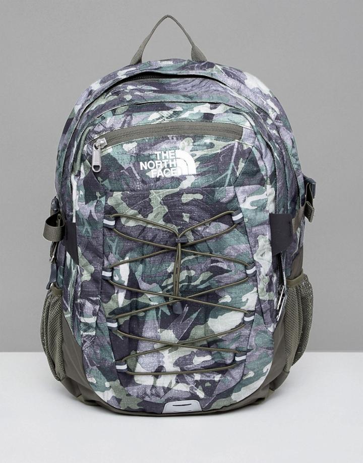 The North Face Borealis Classic Backpack 29 Litres In Tropical Camo/green - Green