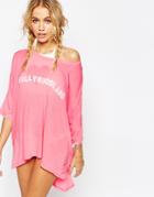 Wildfox Hollywoodland Beach Top - Pink Lemonade