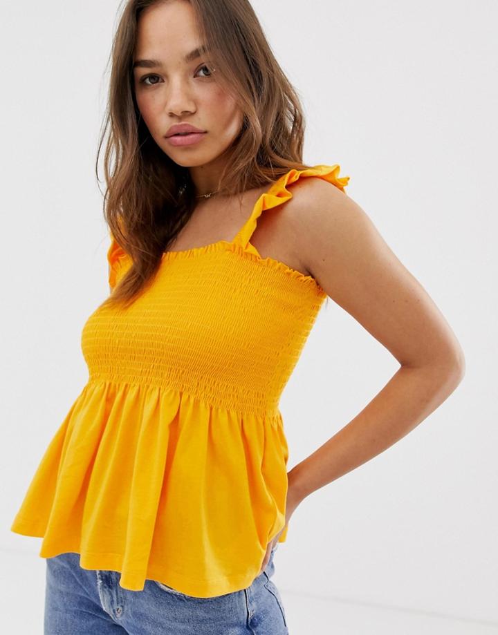 Blend She Tunic Top - Yellow