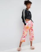 Asos Drop Crotch Joggers With Raw Seam In Paint Splatter - Multi